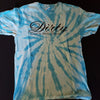 Dirty Discs And Dyes Mens Tie Dye Spiral