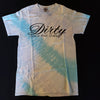Dirty Discs and Dyes Mens Tie Dye