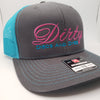 Dirty Discs And Dyes Embroidered Trucker Hat
